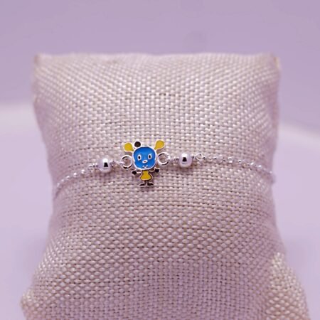 Silver Jerry Mouse Delink Rakhi